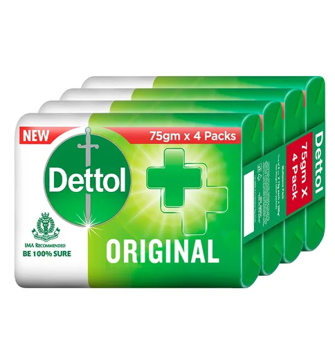 Dettol Soap (75g x 4)