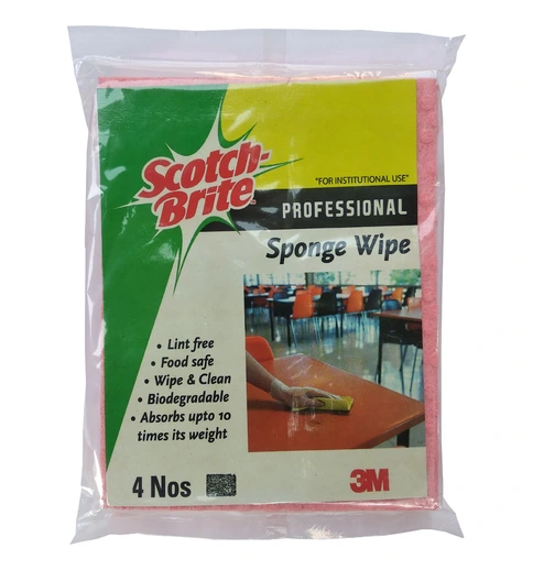 Scotch Brite Sponge Wipe 4pcs